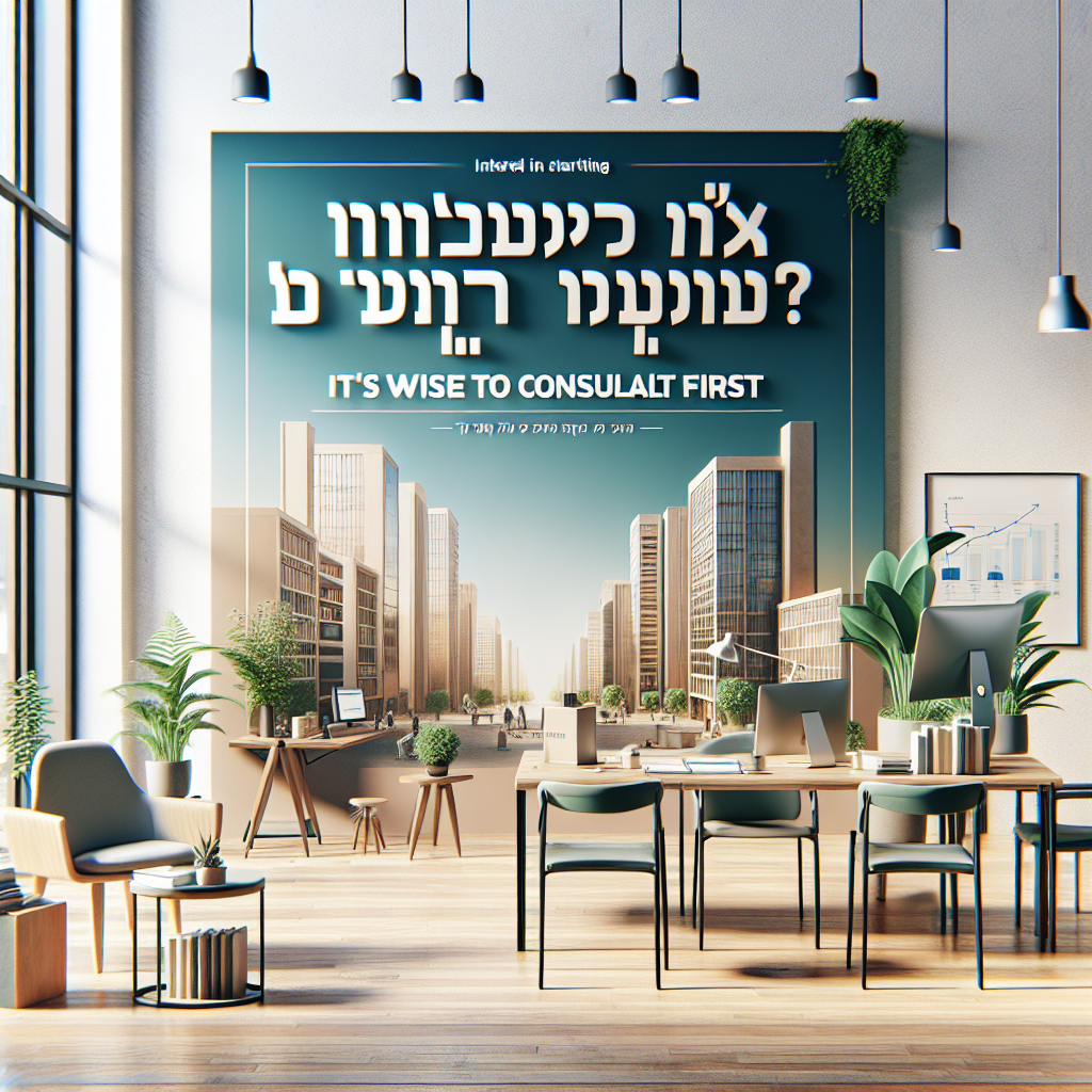 רוצה לפתוח עסק? עם מיכדאי להתייעץ לפני